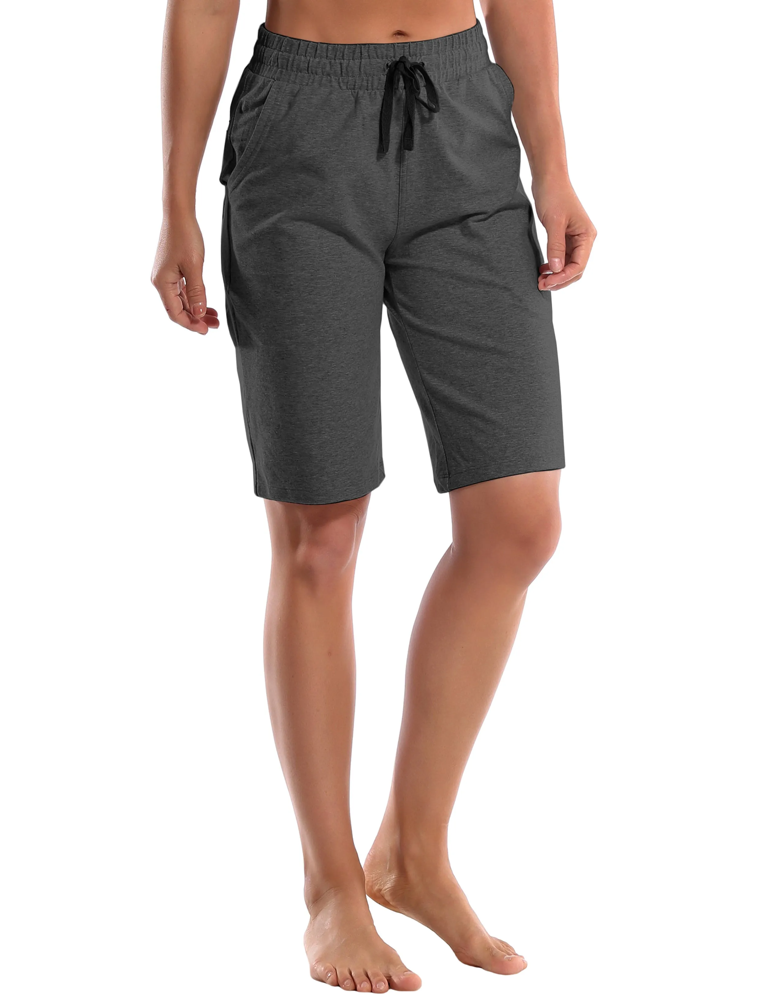 10" Joggers Shorts heathercharcoal_Jogging