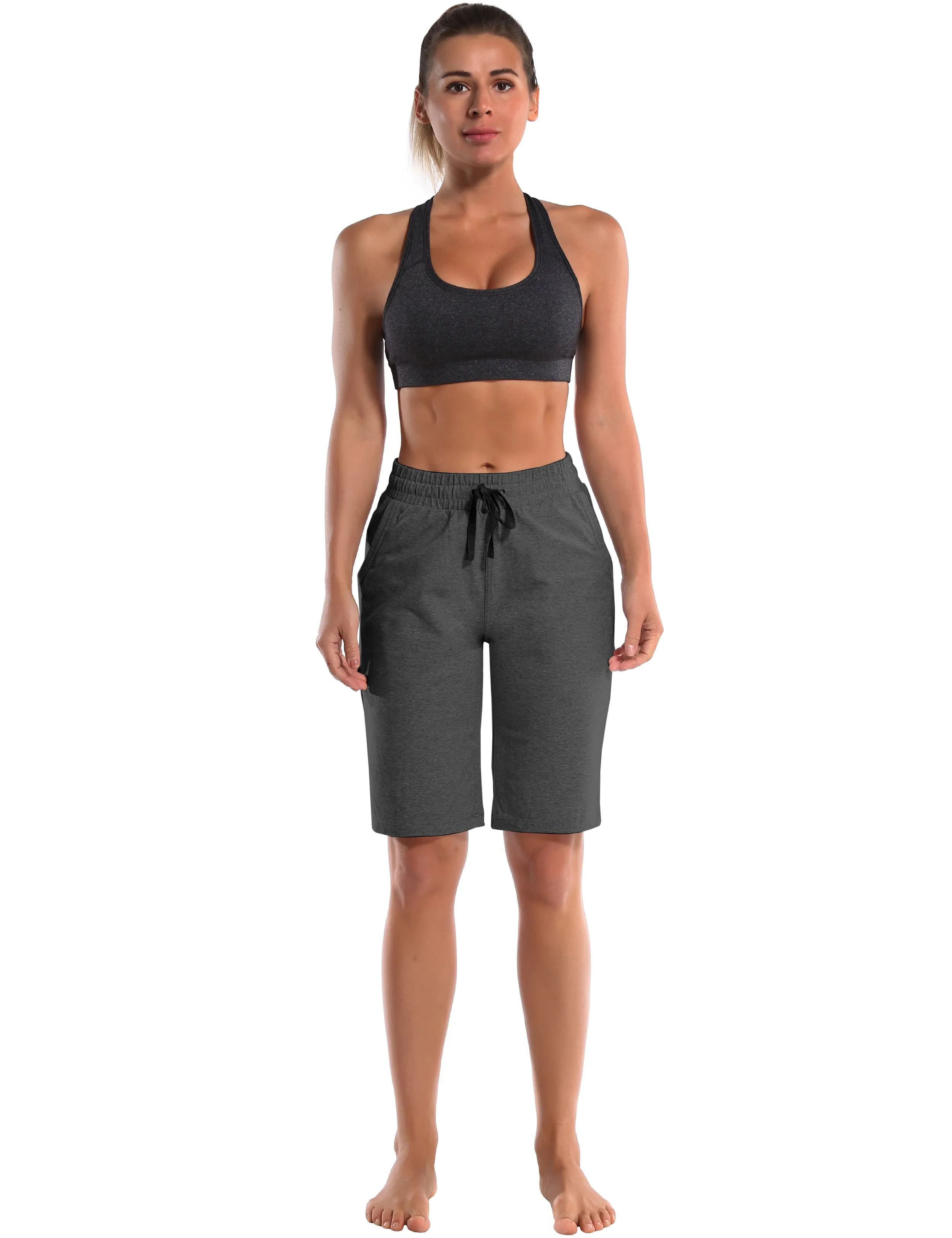 10" Joggers Shorts heathercharcoal_Jogging