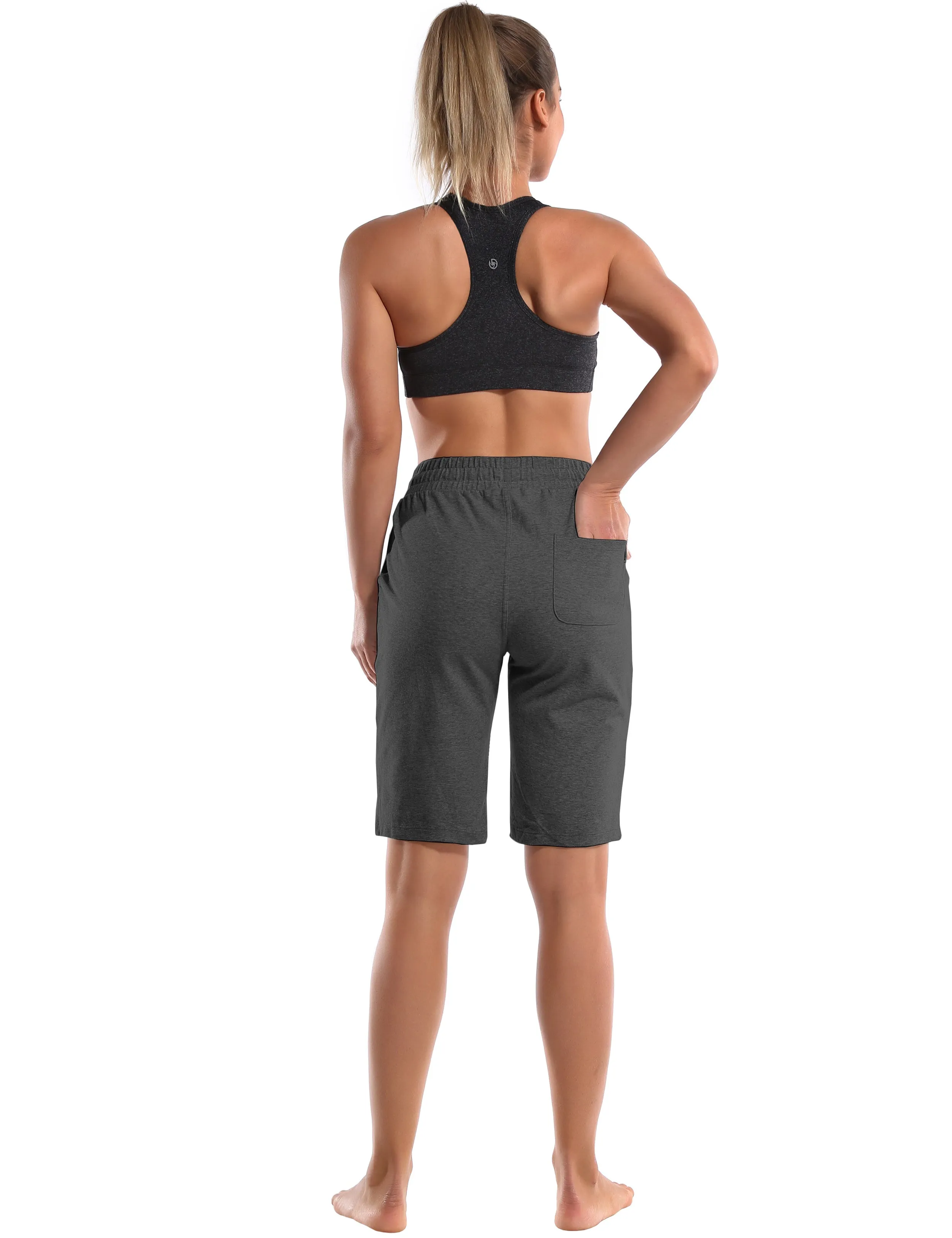 10" Joggers Shorts heathercharcoal_Jogging