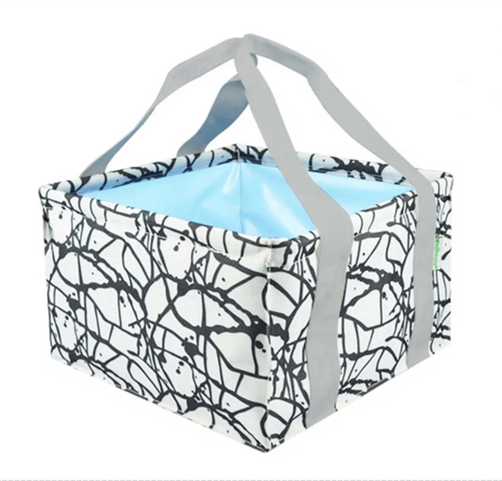 16 L Fishing Bucket Folding Bucket Collapsible Wash Kit Collapsible Sink