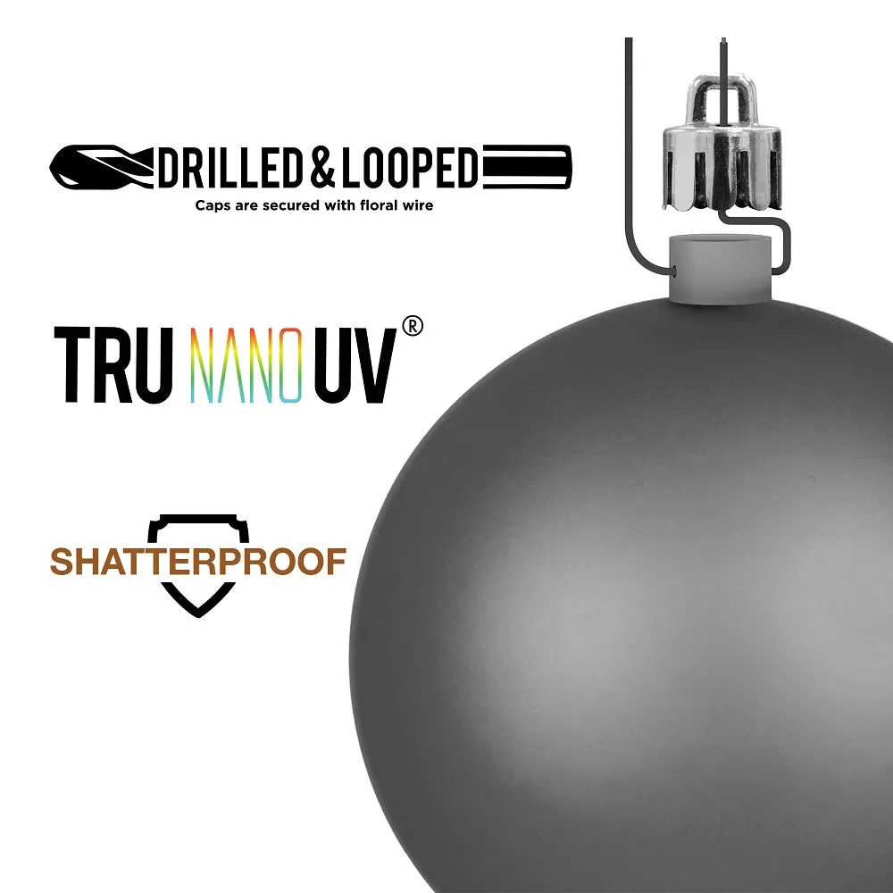2.75" Juniper Green Matte Ball Ornament, 12 per Bag Shatterproof