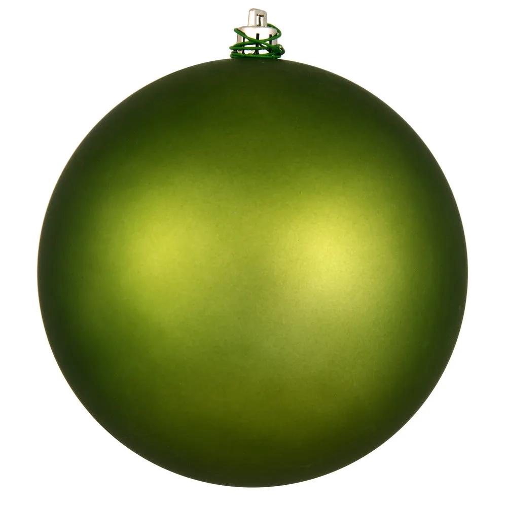 2.75" Juniper Green Matte Ball Ornament, 12 per Bag Shatterproof