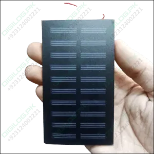 5 To 5.5v 0.22w Monocrystalline Small Solar Panel Plate Ed-djb-7025