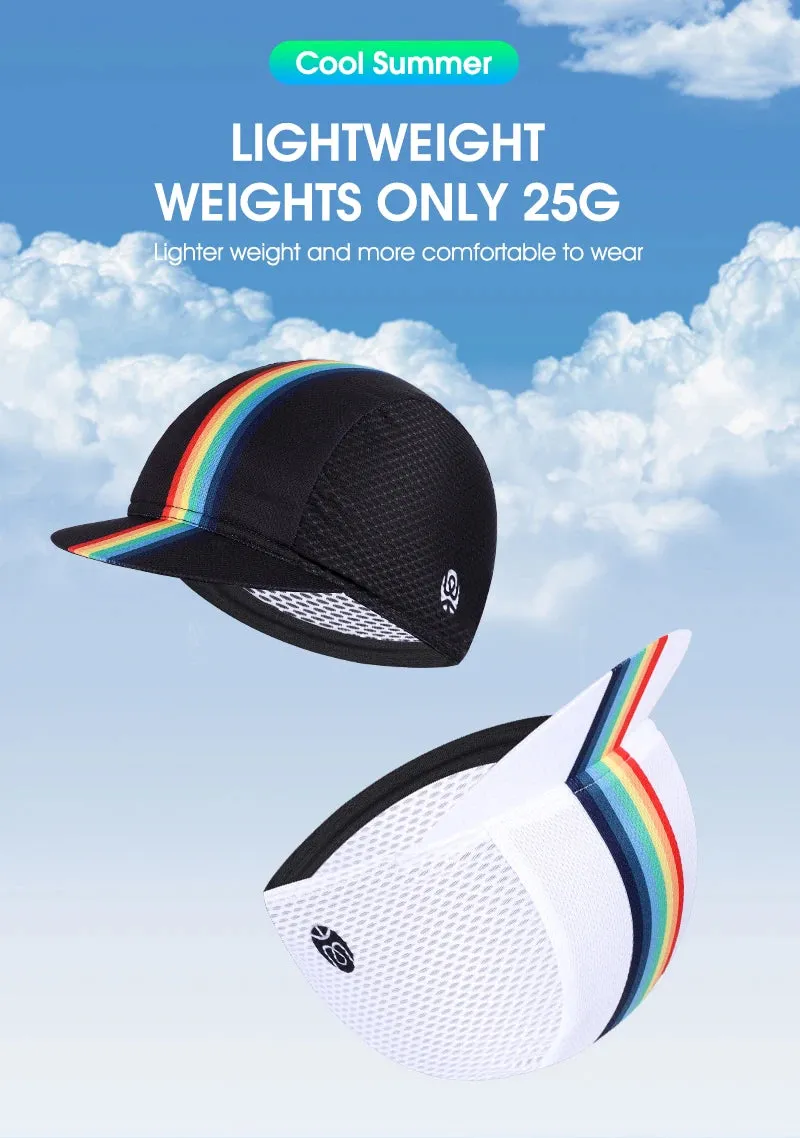 Anti-UV Summer Cycling Caps MTB Road Bicycle Motorcycle Helmet Liner Travel Sport Headwear Bicycle Riding Sun Hat