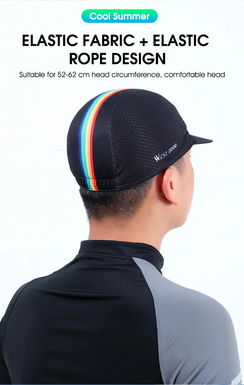 Anti-UV Summer Cycling Caps MTB Road Bicycle Motorcycle Helmet Liner Travel Sport Headwear Bicycle Riding Sun Hat