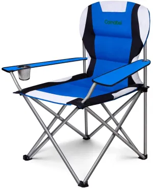 Camabel Folding Camping Chairs Outdoor Lawn Chair Foldable Sports Chair Lightweight Model No. ET062
