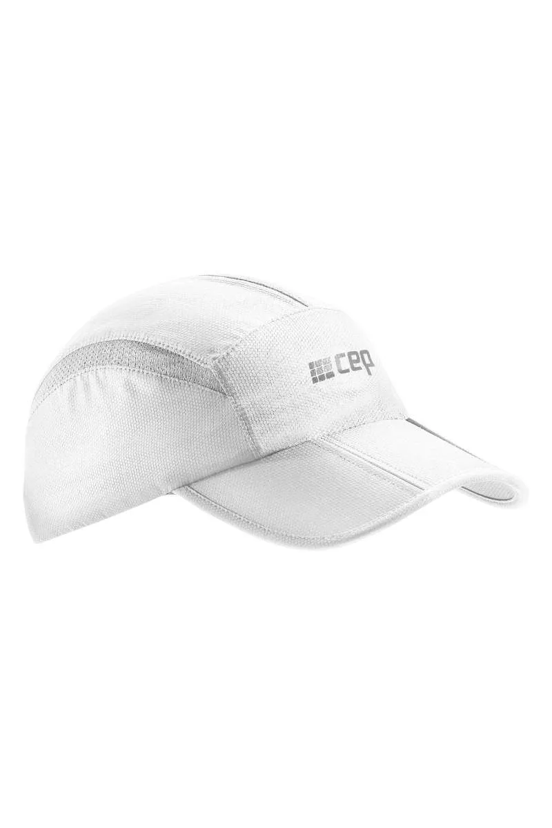 CEP Unisex's Running Cap - White