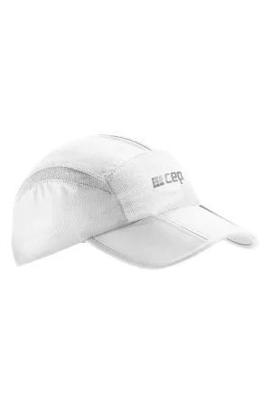 CEP Unisex's Running Cap - White