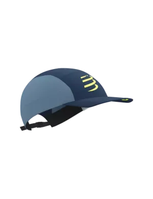 Compressport Unisex's 5 Panel Light Cap - Poseidon/Denim