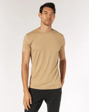 Core Crew Neck Tee | Camel