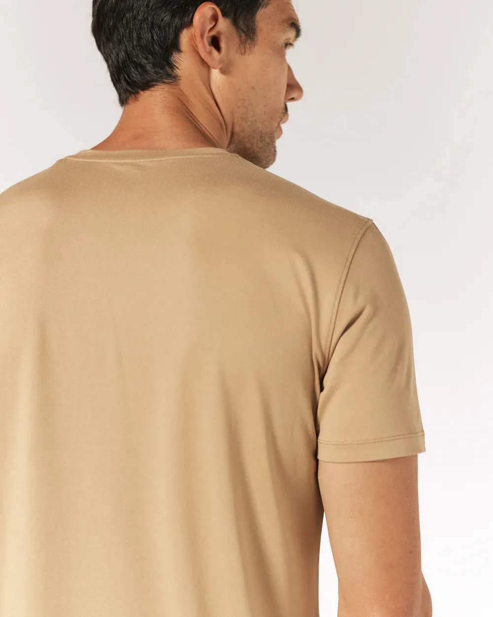 Core Crew Neck Tee | Camel