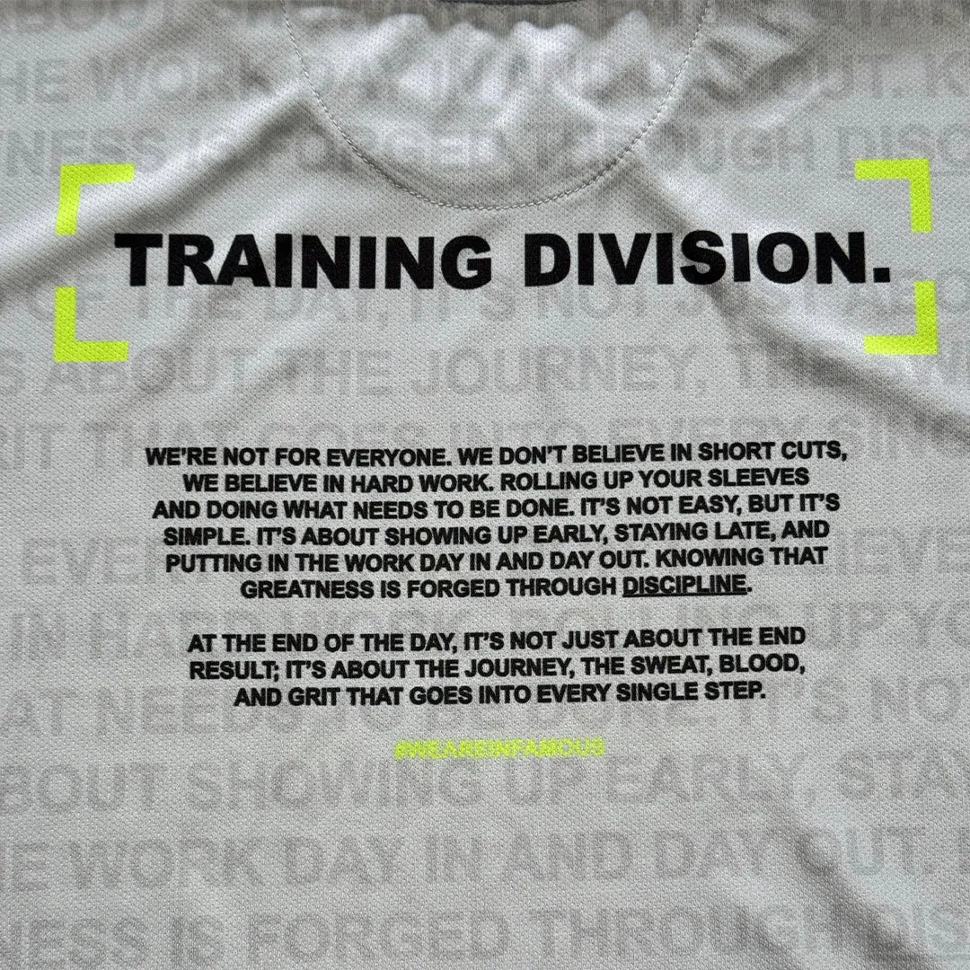 DryFit Tech T-Shirt - Training Division (Grey)