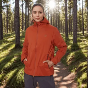 FHM Explorer Rain Suit 10000 mm for Women Terracotta