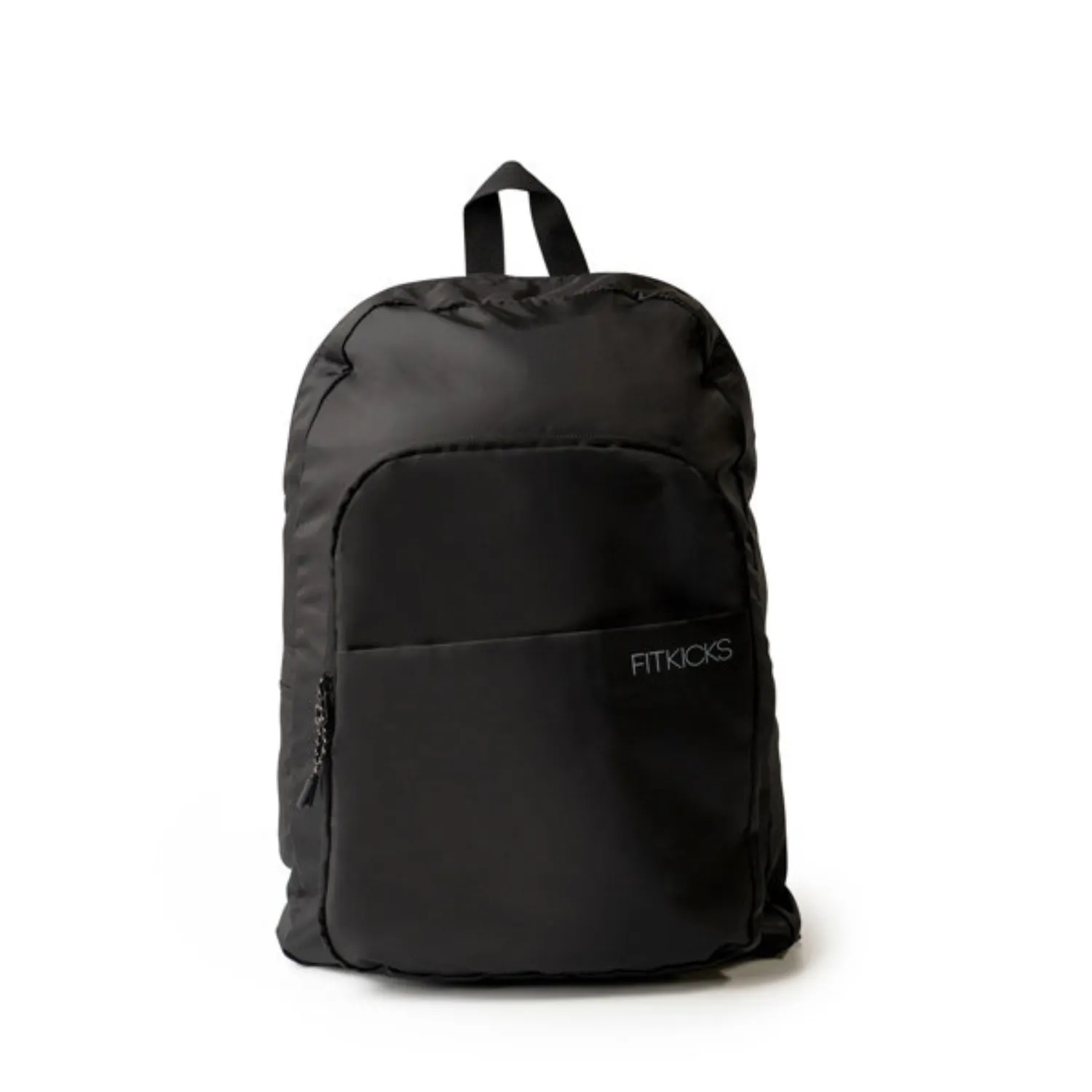 FITKICKS Black Hideaway Packable Backpack