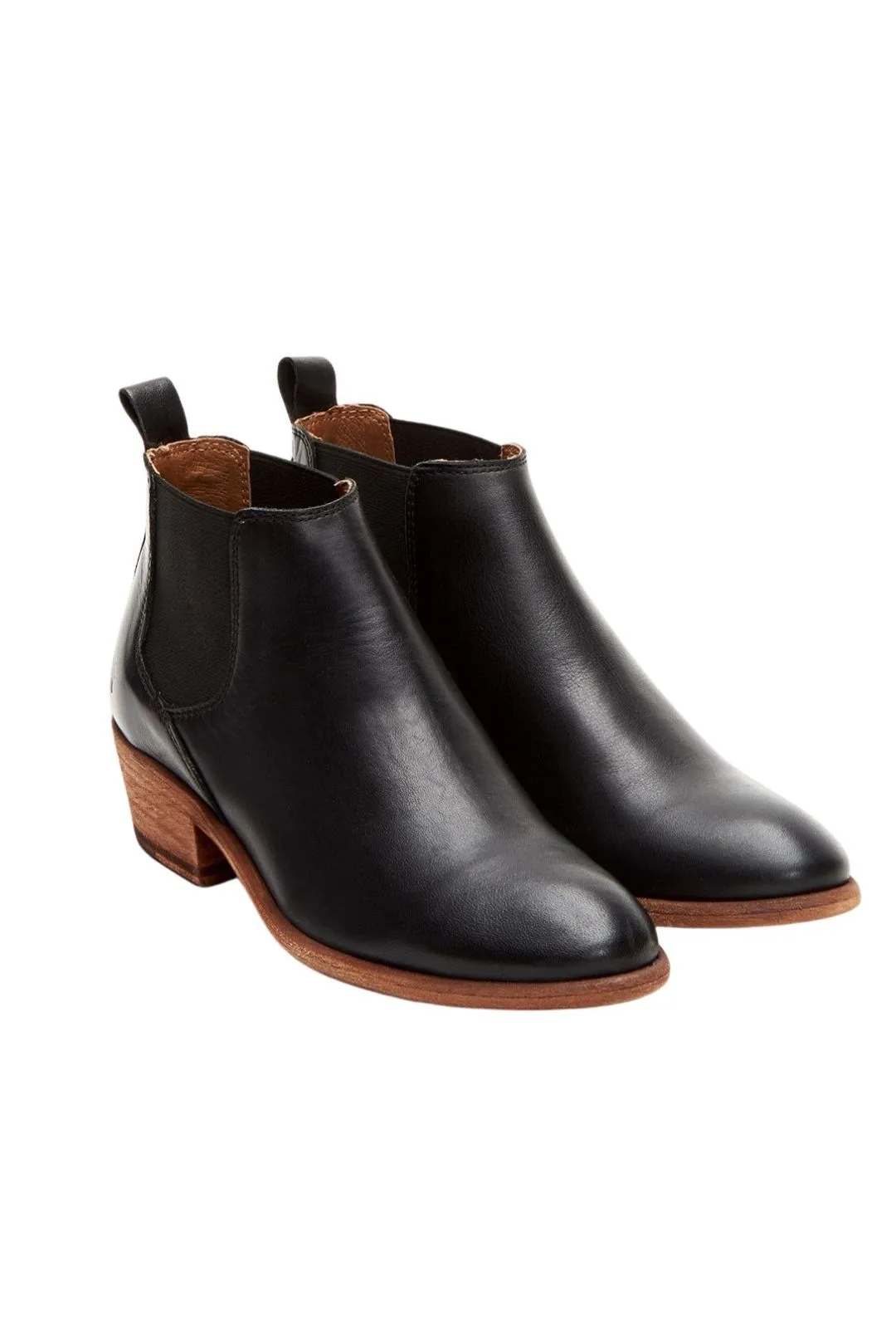 Frye Carson Chelsea Boot- Black Soft Full Grain Leather