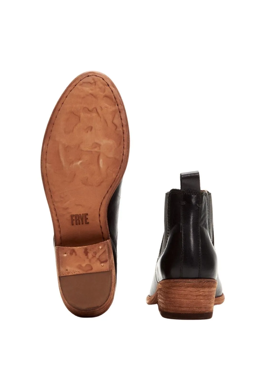 Frye Carson Chelsea Boot- Black Soft Full Grain Leather