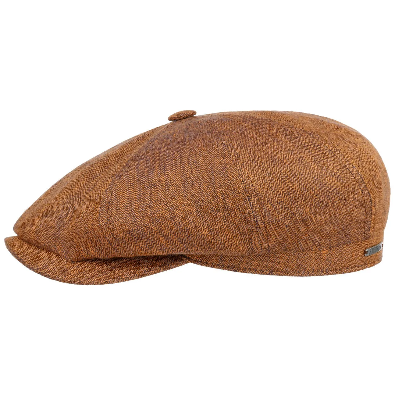 Hatteras Uni Linen Flat Cap by Stetson
