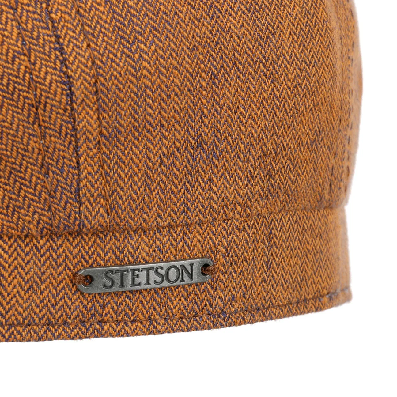 Hatteras Uni Linen Flat Cap by Stetson