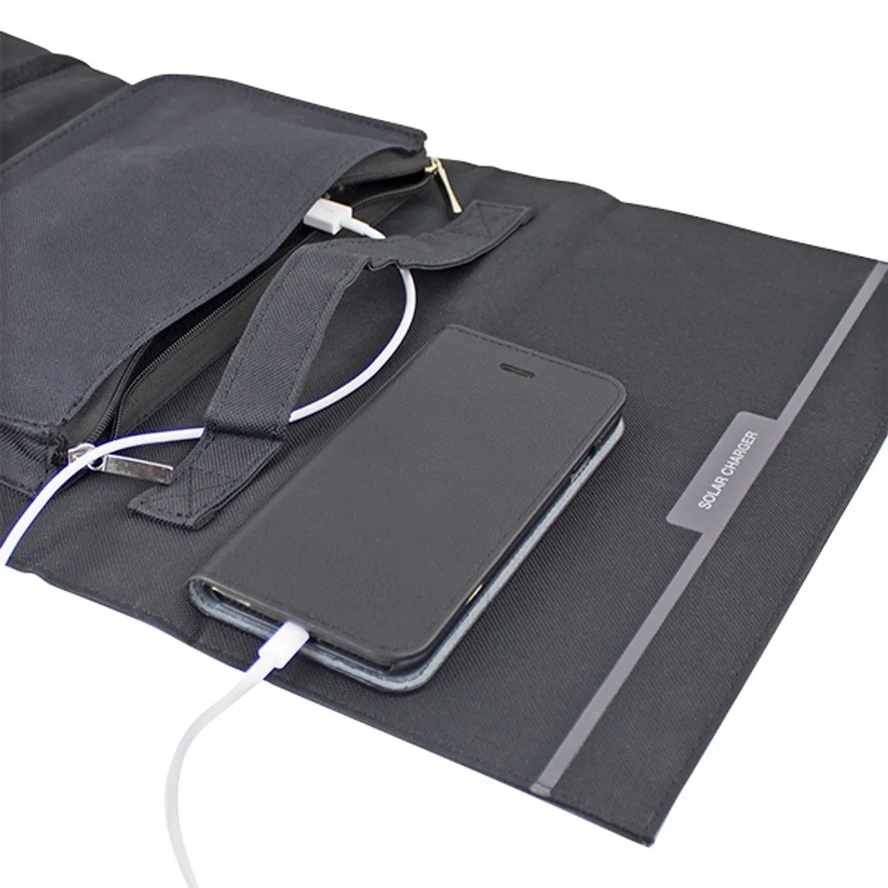 Hyundai H60 Portable & Foldable 60W Solar Charger USB & DC Connectivity for Outdoor Power Supply