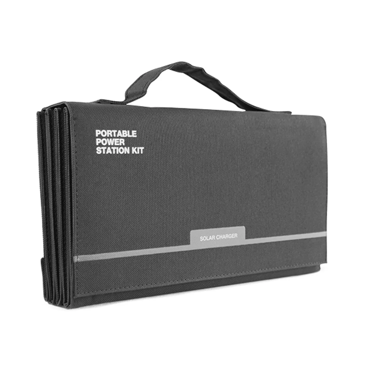 Hyundai H60 Portable & Foldable 60W Solar Charger USB & DC Connectivity for Outdoor Power Supply