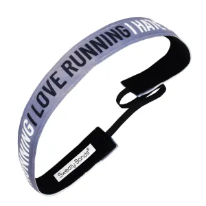 It's A Love Hate Thing | Black, Grey | 1 Inch
