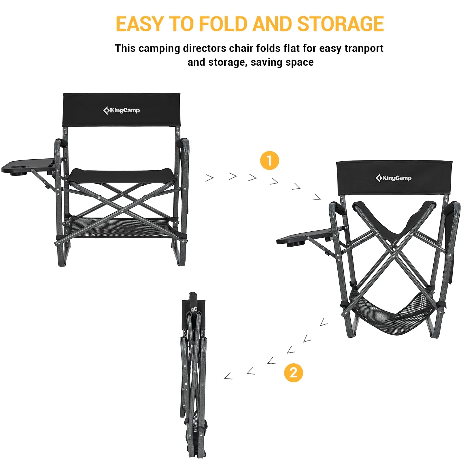 KingCamp Directors Heavy Duty Chair