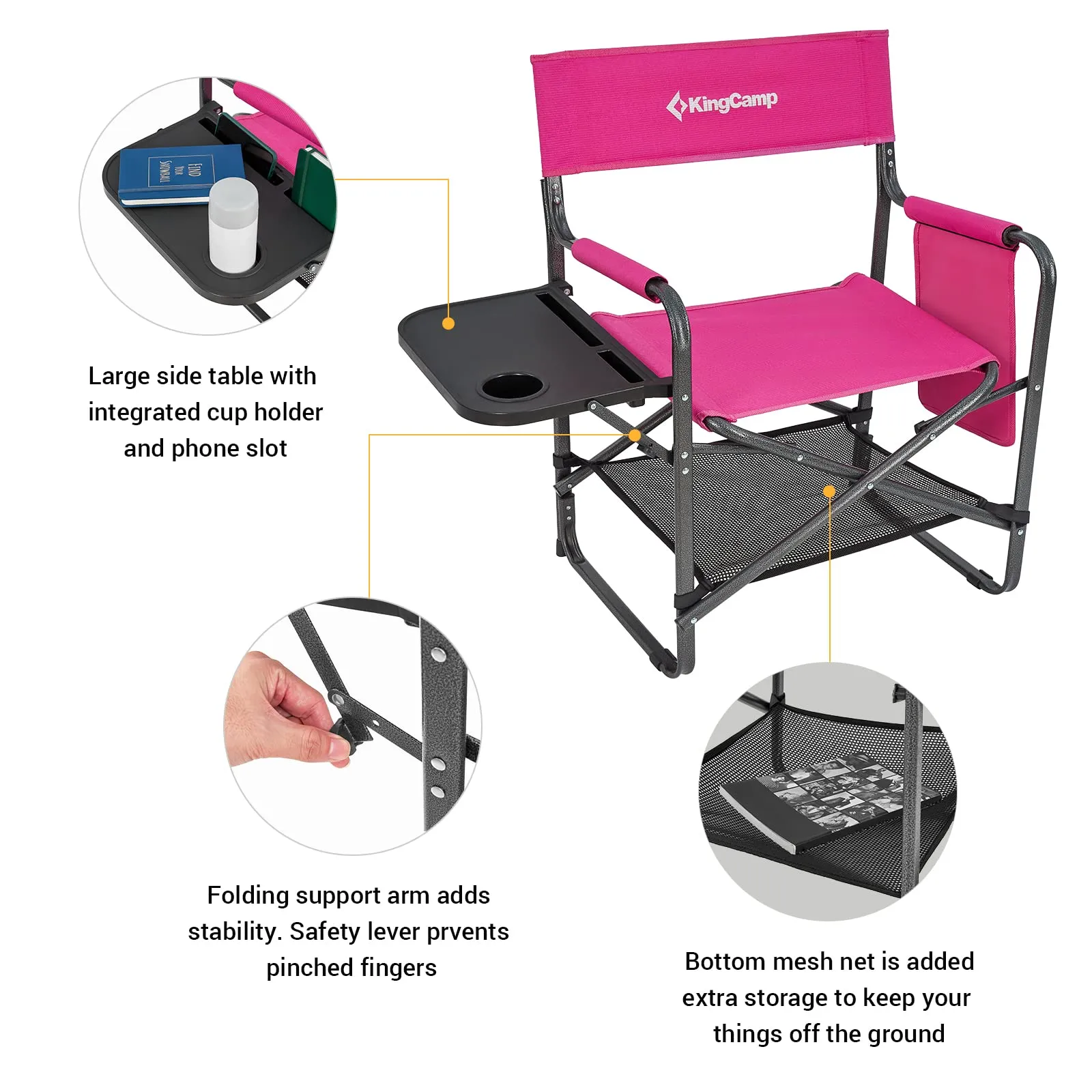 KingCamp Directors Heavy Duty Chair