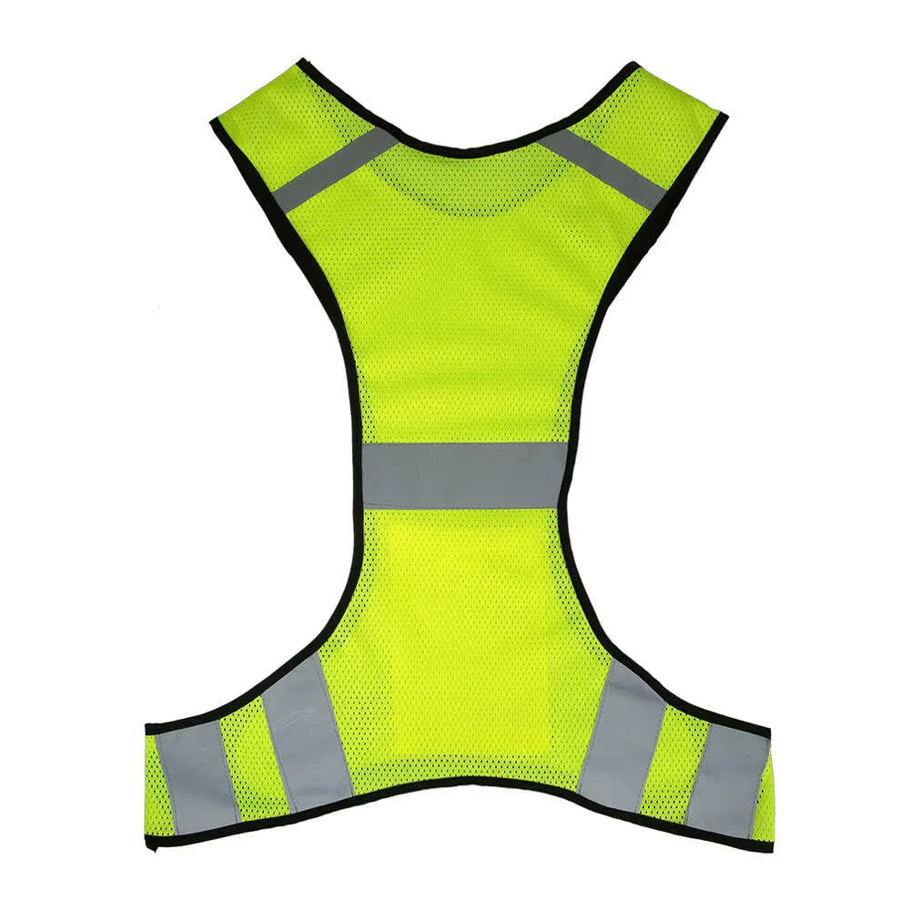 Lightweight Breathable Mesh Reflective Vest High Visibility Safety Vest Gear for Running Walking Cycling Jogging