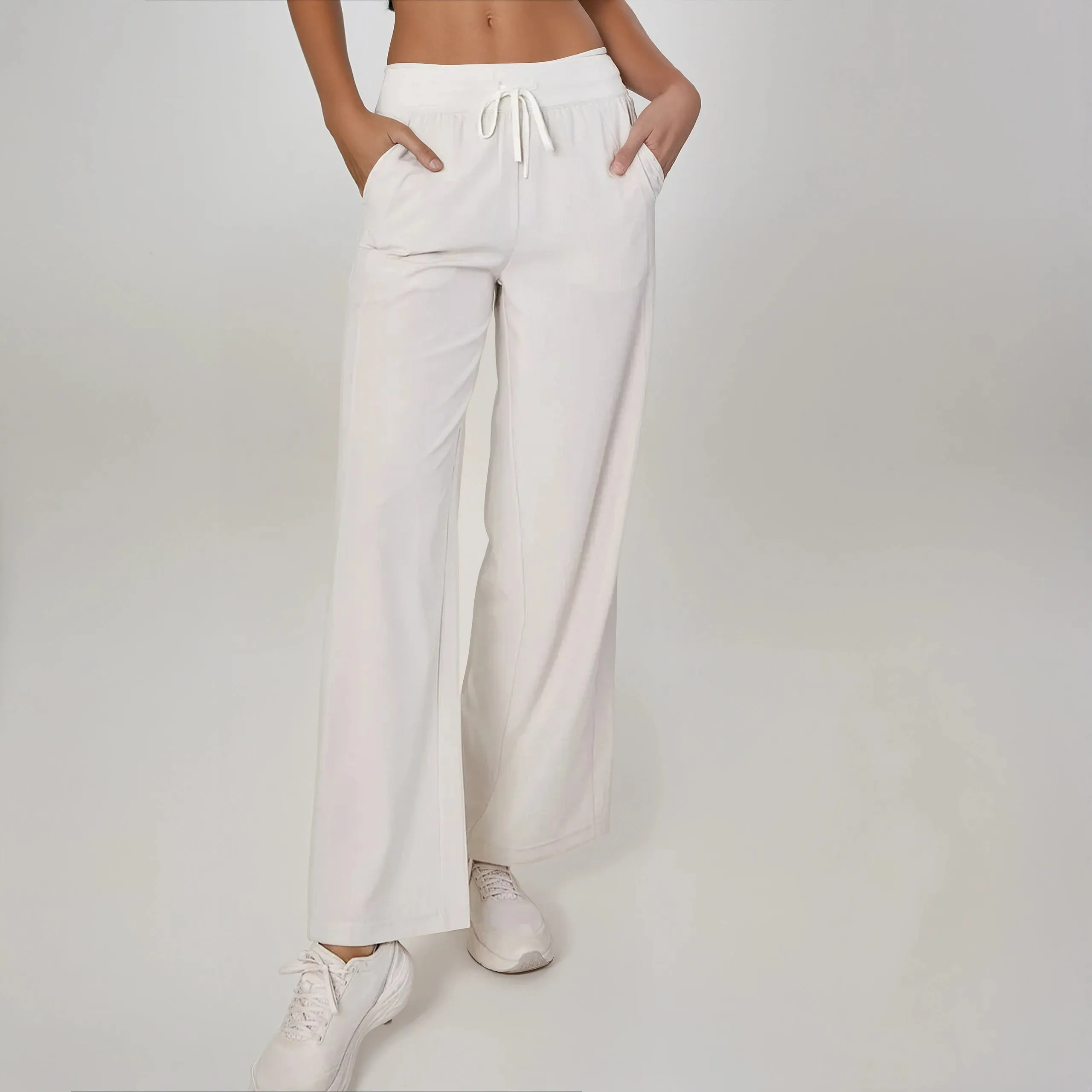 Lightweight Wide-Leg Joggers