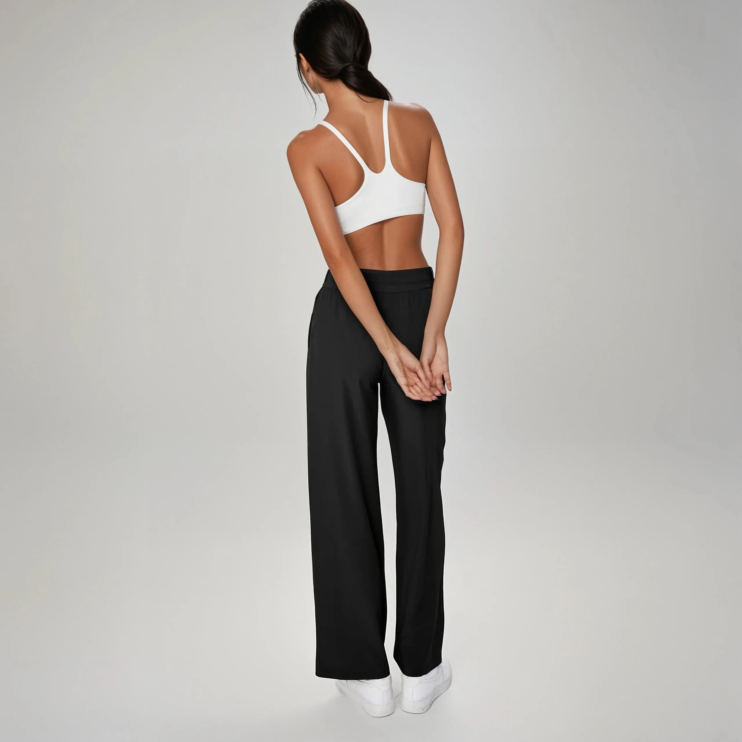 Lightweight Wide-Leg Joggers