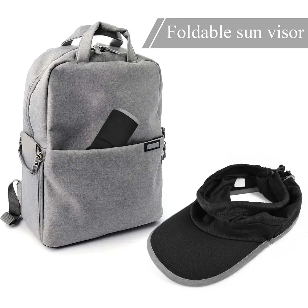 MCTi Sun Visor Hat - Running, Cycling, Golf Cap for Men and Women