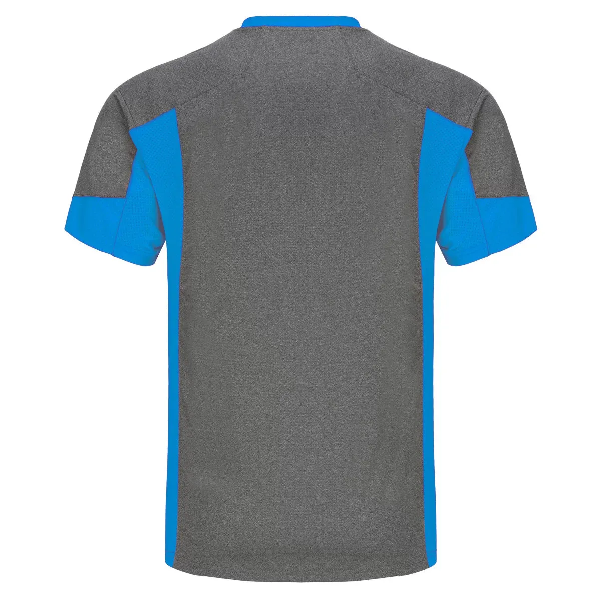 MP205_M, T-SHIRT PESSO BREEZE, GREY-BLUE