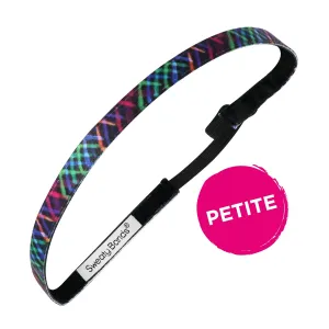 Petite | Don't Cross Me | Black, Multi | 3/8 Inch