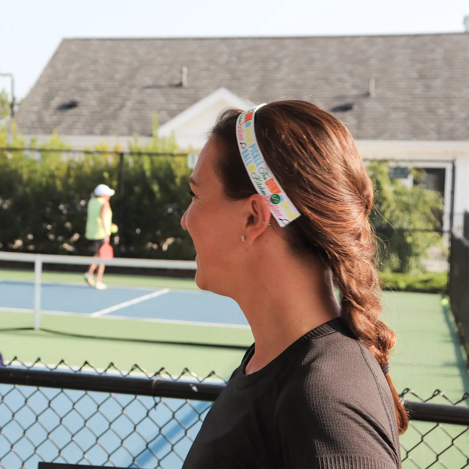 Pickleball | Stay out of the Kitchen | White, Multi | 1 Inch