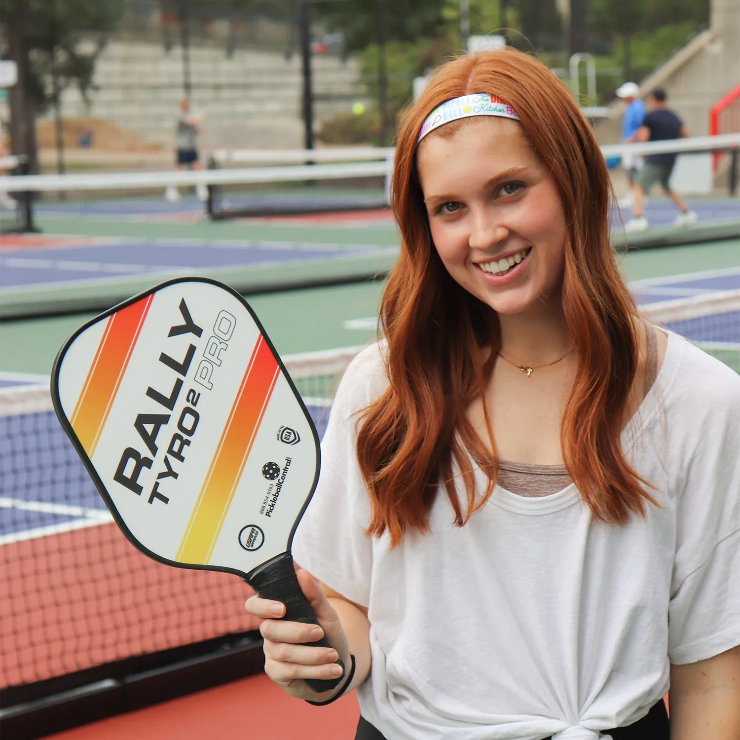 Pickleball | Stay out of the Kitchen | White, Multi | 1 Inch