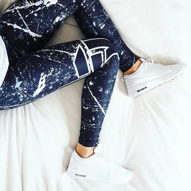 Printed Pattern Jogging Leggings