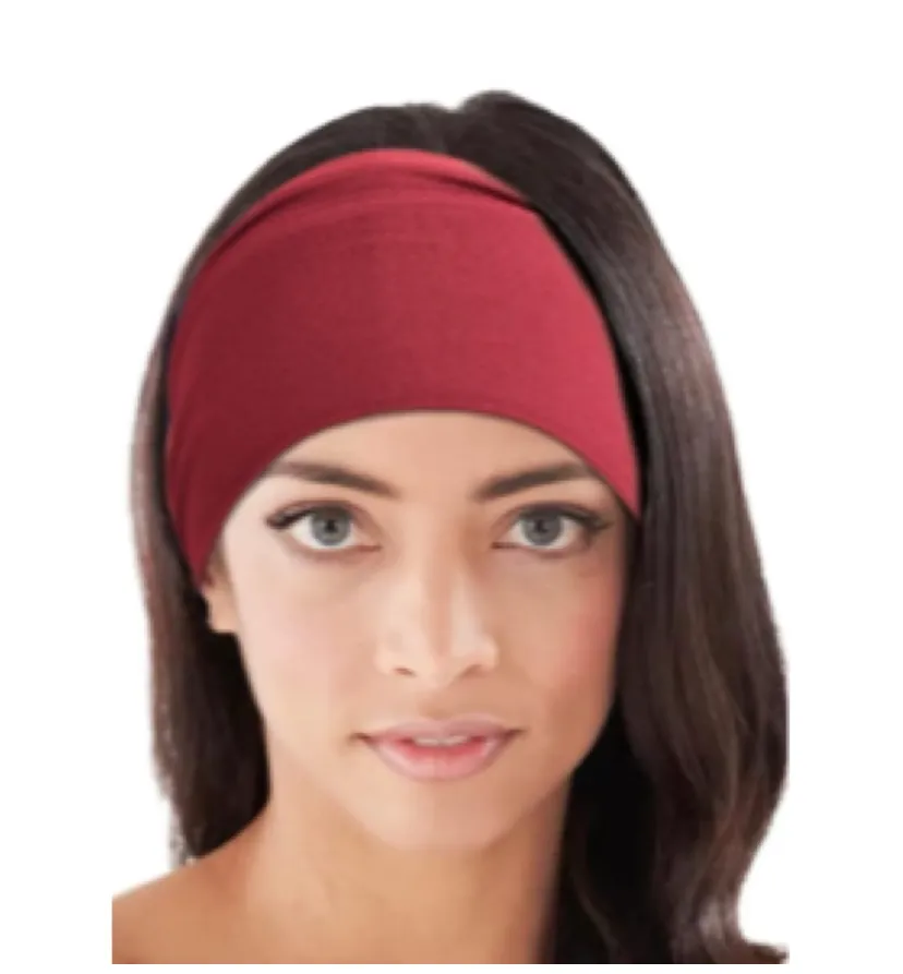 Red Wide Twist Turban Headband Ear Warmer