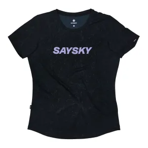 SAYSKY Women's Map Combat Tee Black
