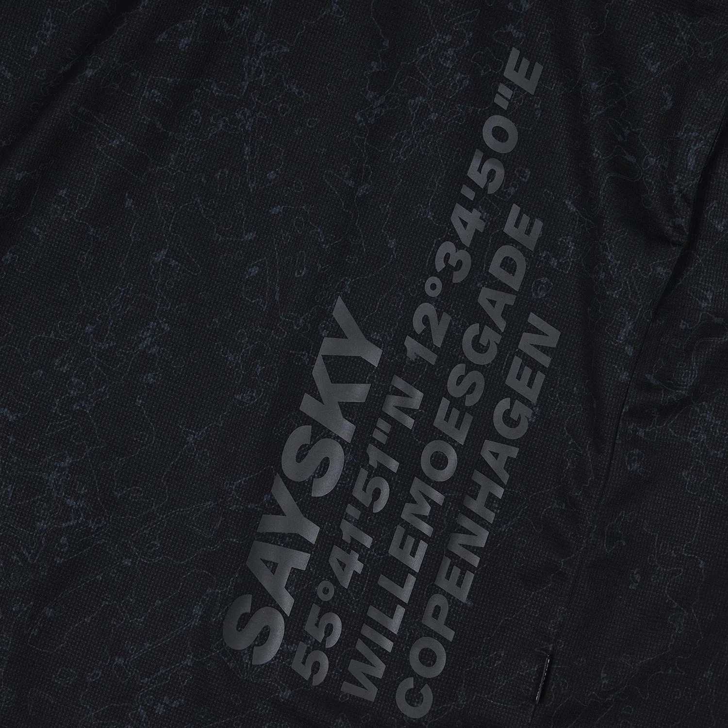 SAYSKY Women's Map Combat Tee Black