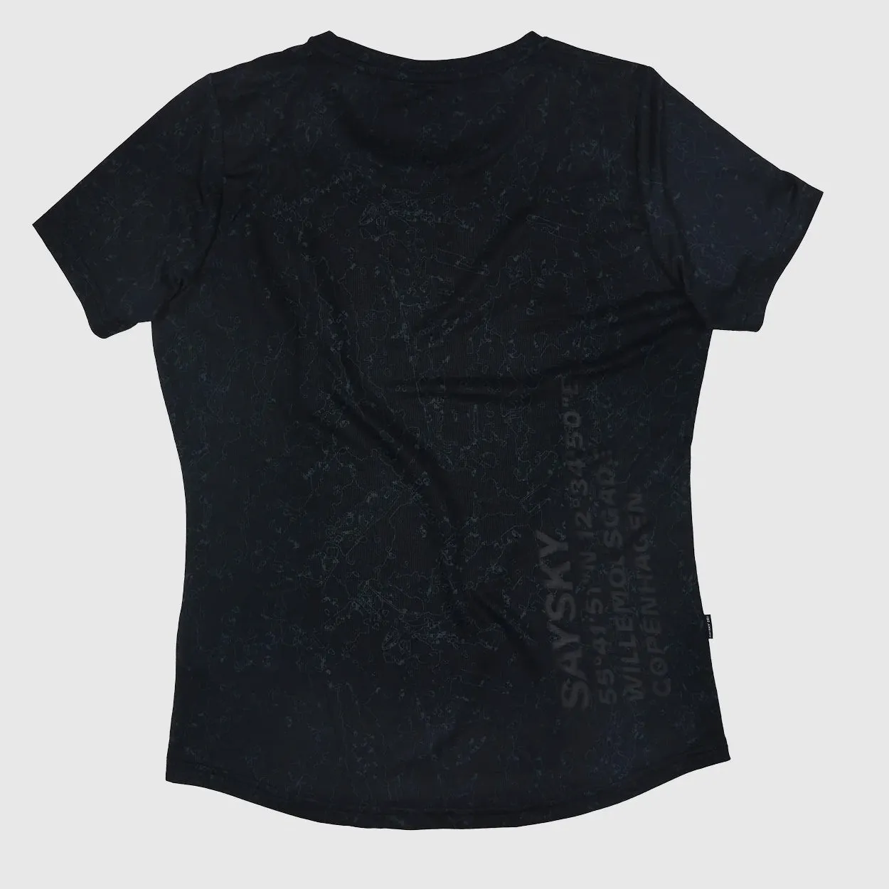 SAYSKY Women's Map Combat Tee Black
