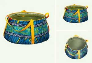 Sport Camp Bucket Water Container Wash Kit Collapsible Sink,10L