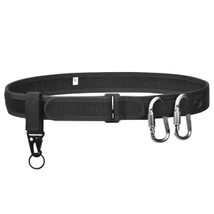 Tactical Utility Belt Heavy Duty Nylon Webbing 1.5 Inch with Plastic Buckle Adjusts by Hook and Loop Strip Military Style for Army Casual Outdoor Waist EDC Carry, Comes with 3 Clasps, Men Women