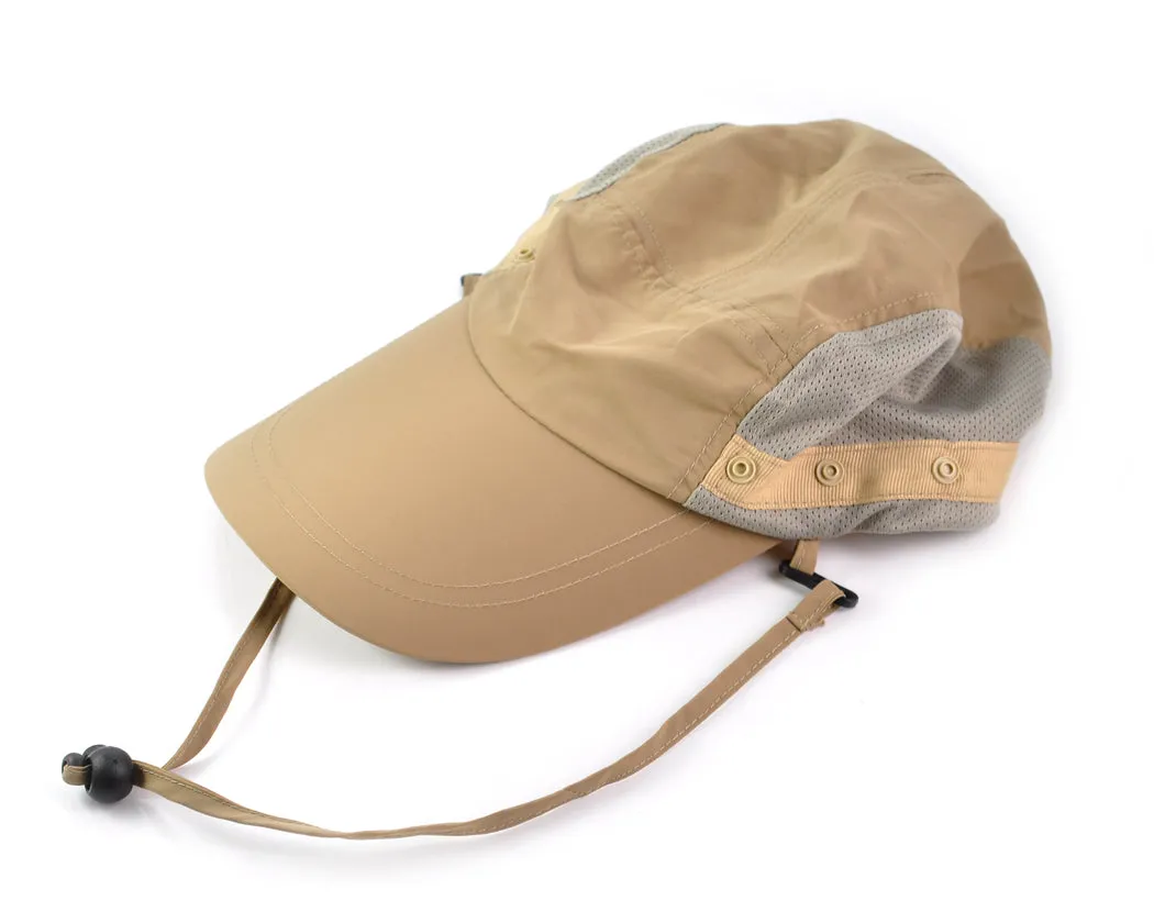 UV 30  Sun Hat with Neck Protection Flap and Mask