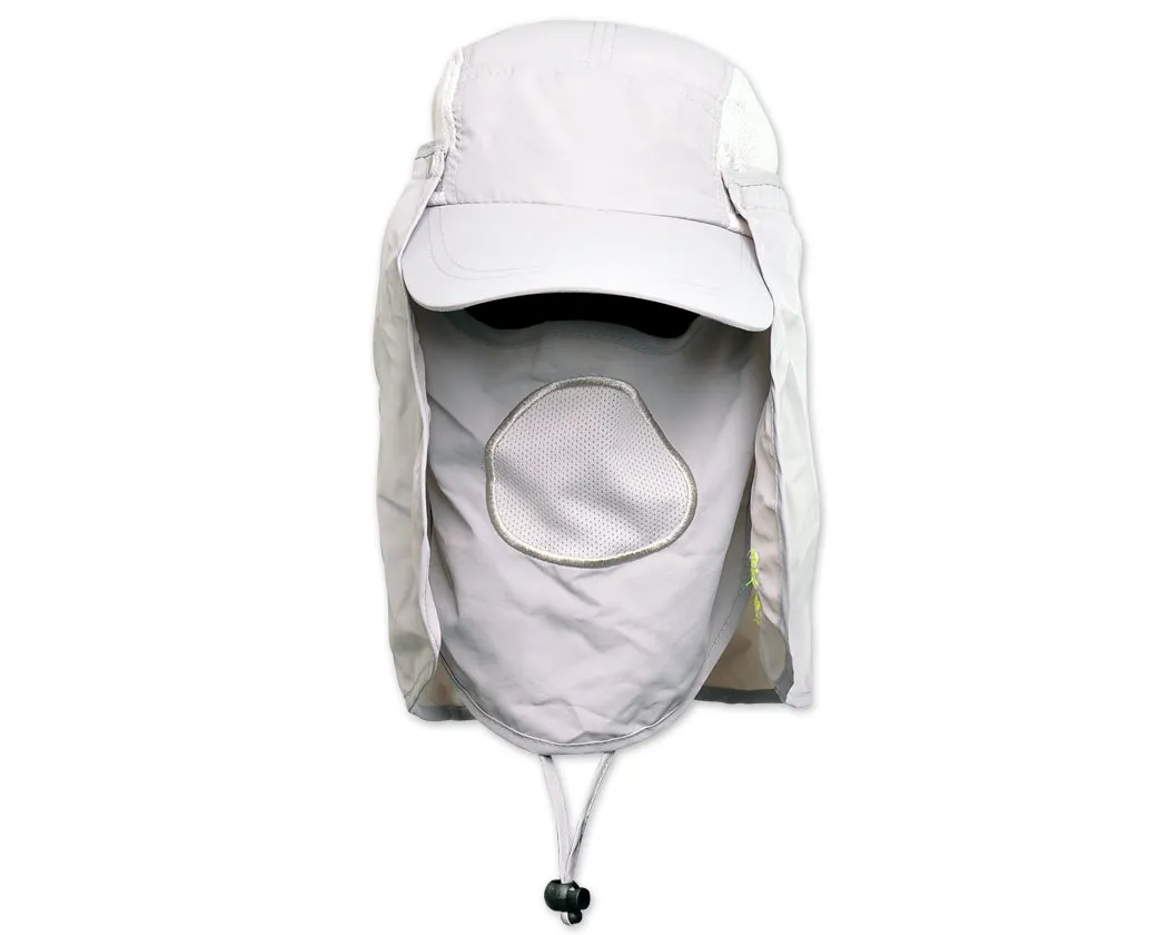 UV 30  Sun Hat with Neck Protection Flap and Mask