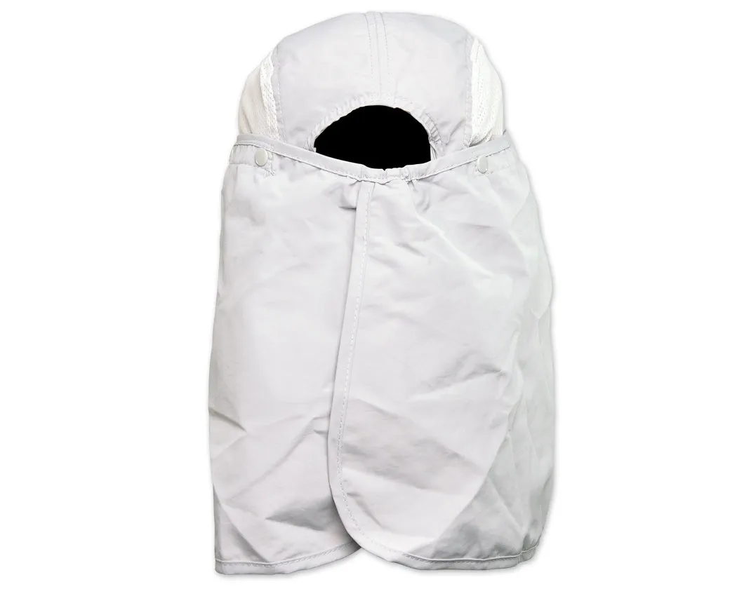 UV 30  Sun Hat with Neck Protection Flap and Mask
