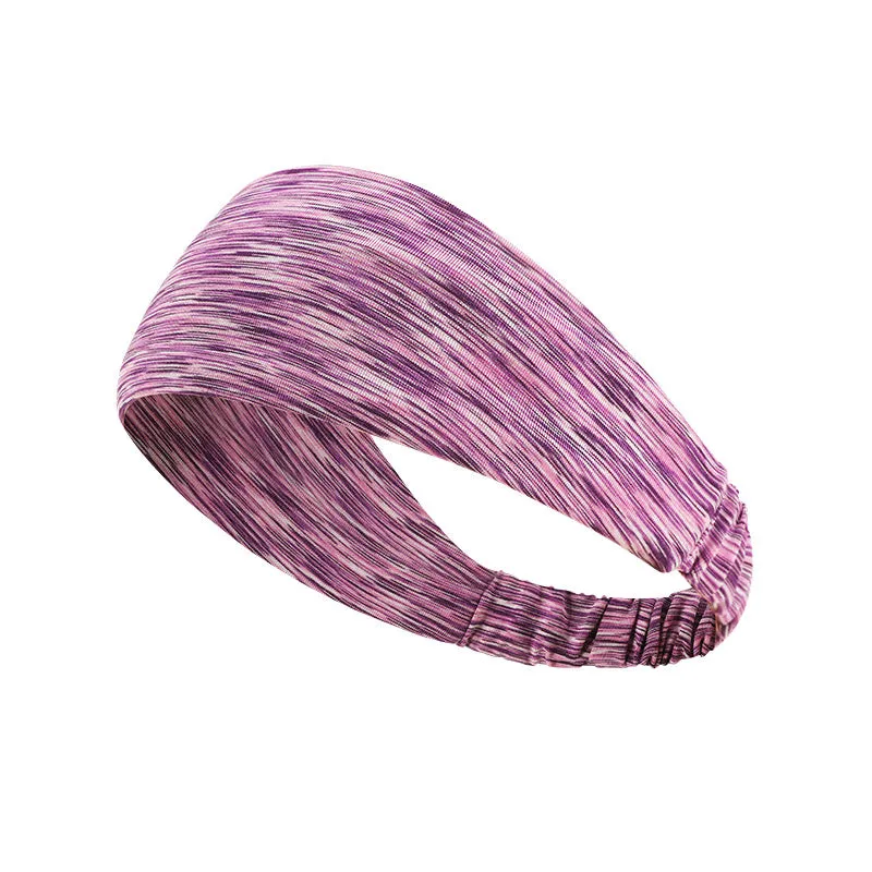 Women's Soft Sweat Headband - Non-Slip for Sports & Yoga