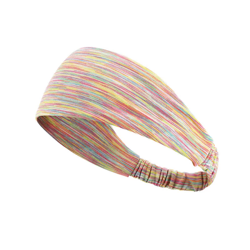 Women's Soft Sweat Headband - Non-Slip for Sports & Yoga