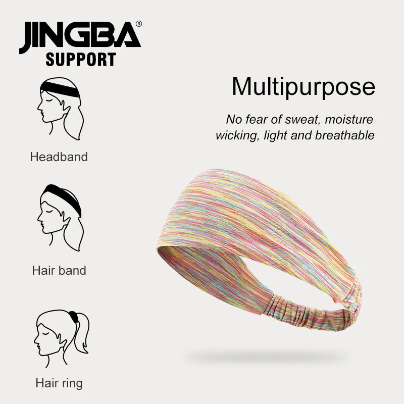 Women's Soft Sweat Headband - Non-Slip for Sports & Yoga