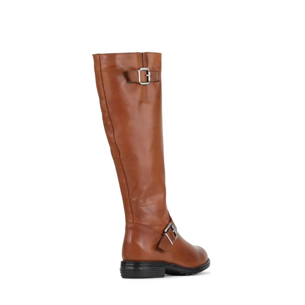 ZENITH LEATHER LONG BOOTS