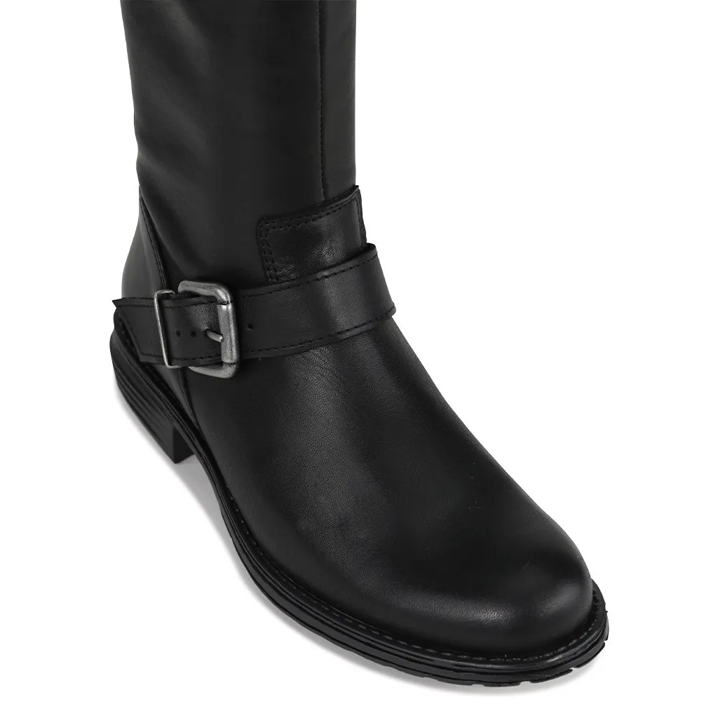 ZENITH LEATHER LONG BOOTS